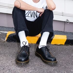 Dr. Martens Black Leather Oxfords
